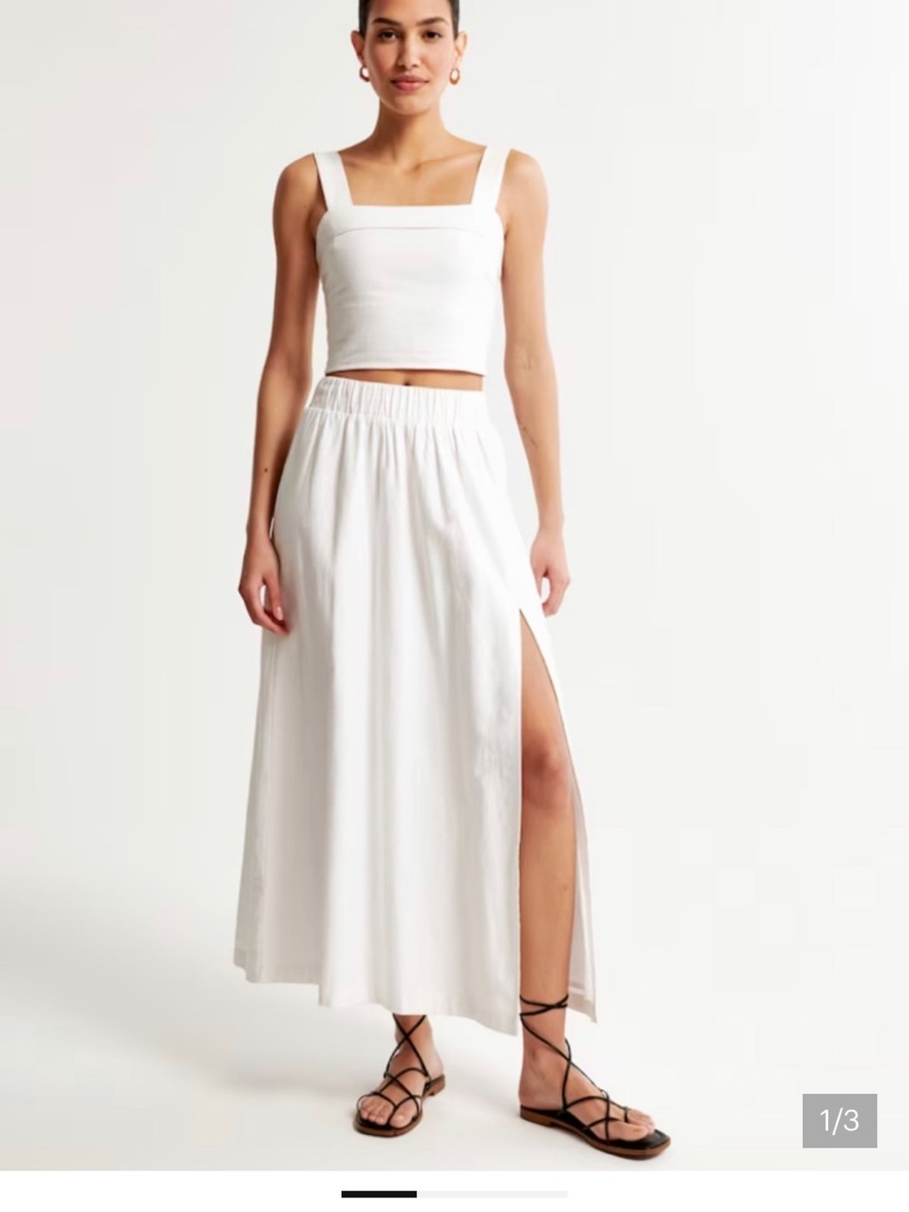 Abercrombie linen skirt